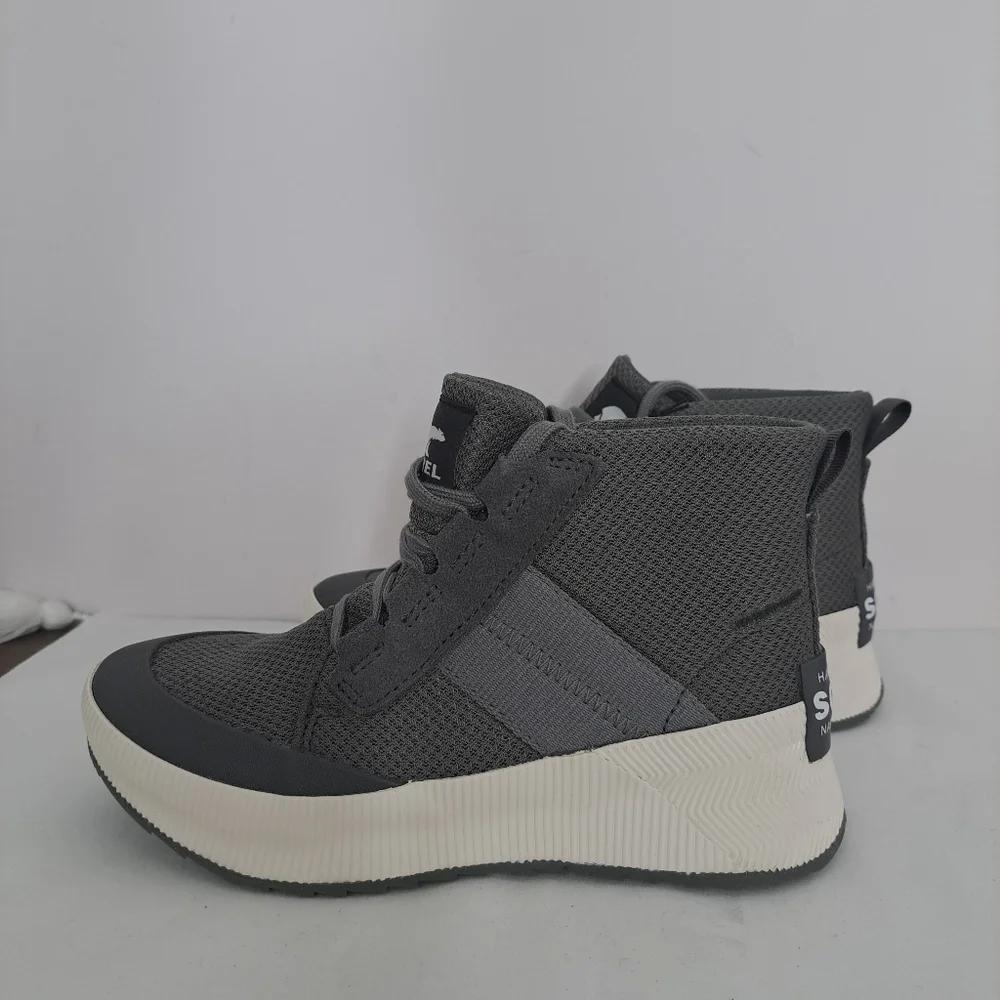 Sorel out n about III mid sneaker waterproof quarry sea salt 5 NWT - Picture 6 of 10